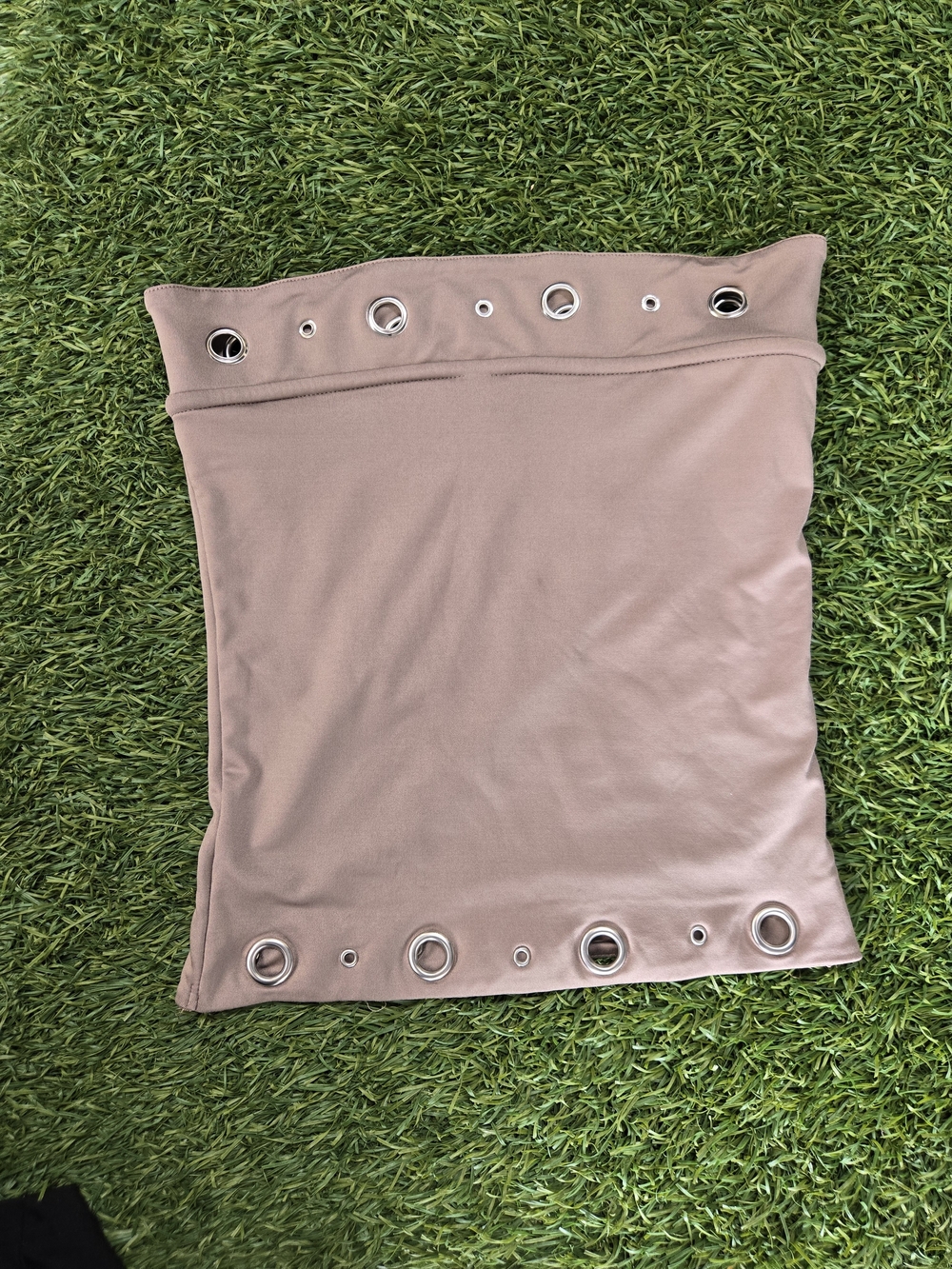 Derek Heart Eyelet Tube Top